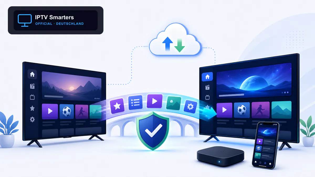 IPTV Anbieter wechseln mit sicherer Migration zwischen zwei Streaming-Diensten