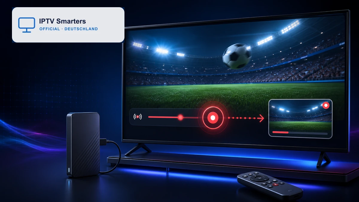 IPTV Smarters Pro Aufnahme