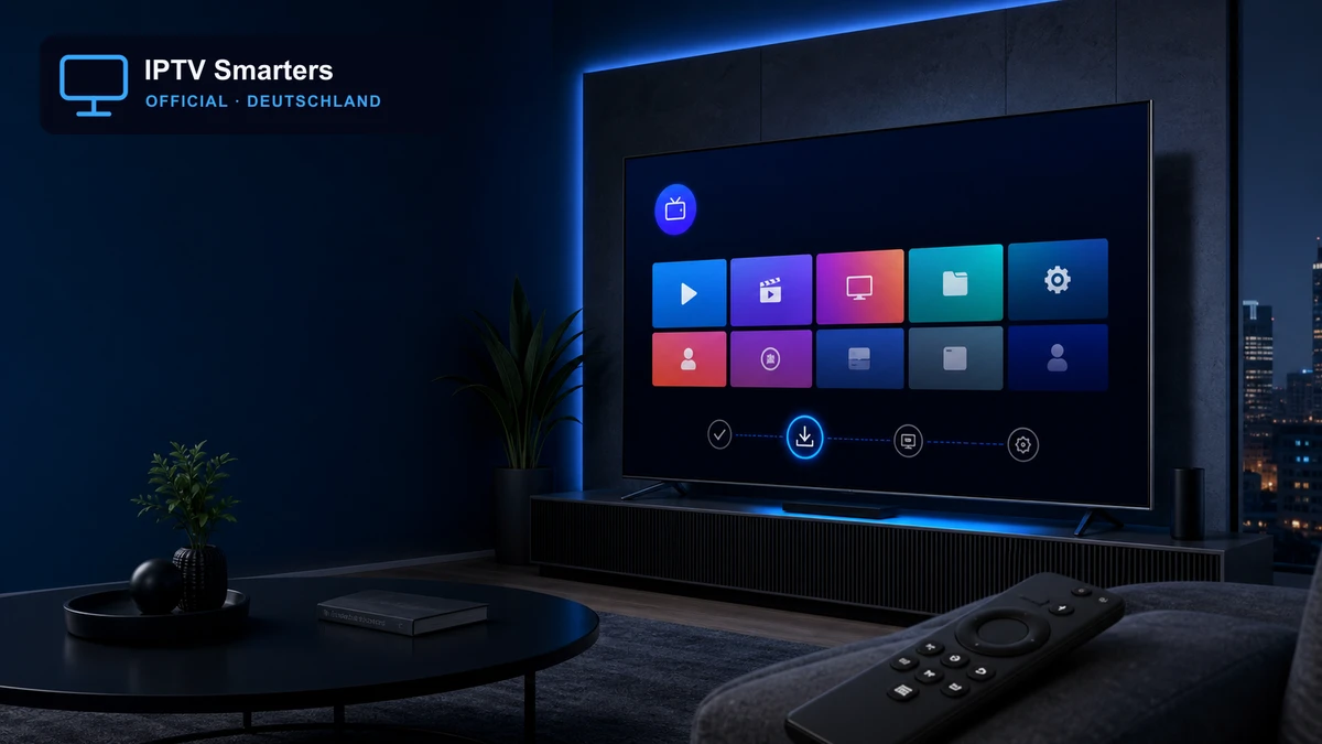 IPTV Smarters Pro Samsung auf einem Smart-TV installieren